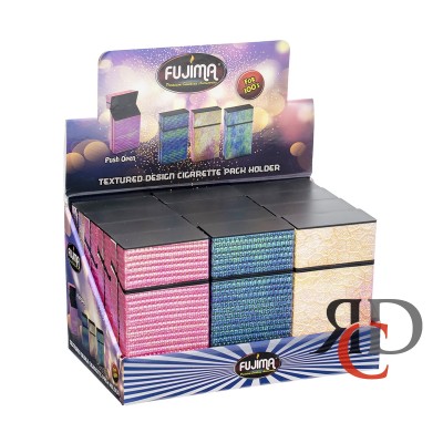 CIGRATTE CASE BOX TEXTURED 12CT/PACK